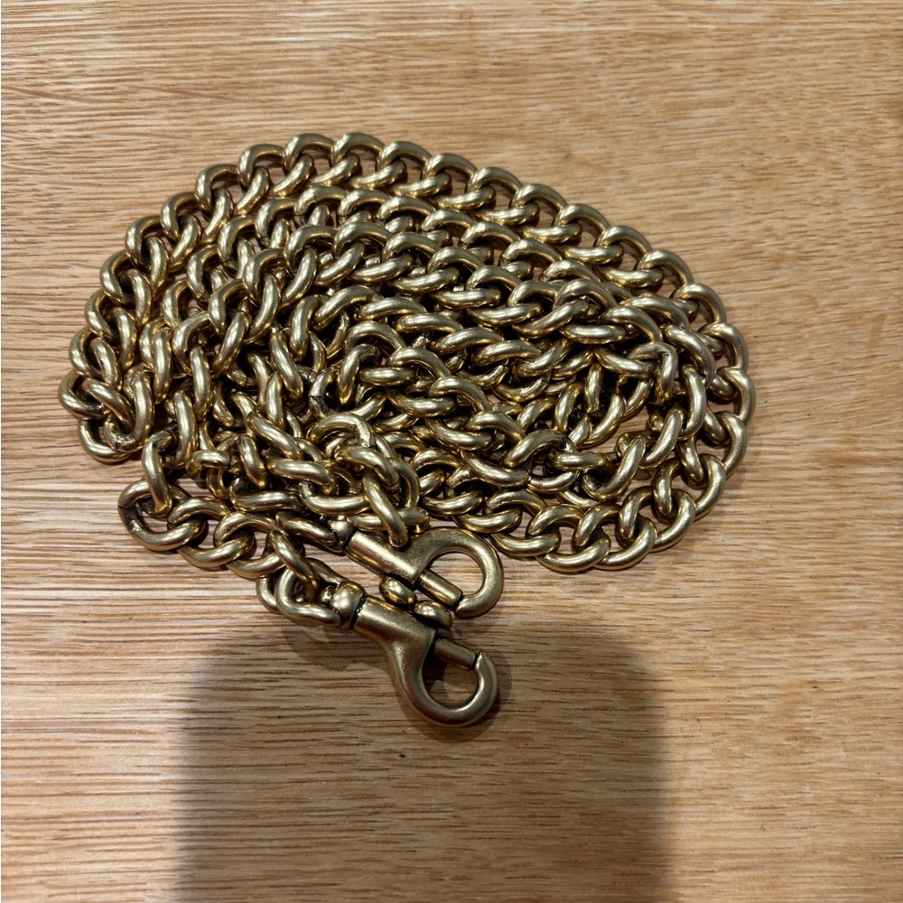 Coach Gold Chain Bag Strap